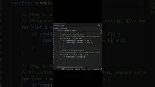 Solve LeetCode 135 Candy | JavaScript solution 