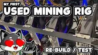 Used GPU Mining Rig Re-Build | Testing Used GPU's