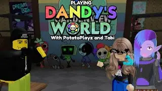 playing dandys world with @DizzyTetromino and @Tabithalia