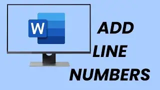 How To Add Line Numbers In Microsoft Word