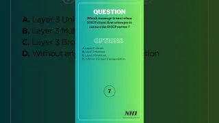 DHCP | MCQ-9