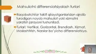 Mahsulot differensiatsiyasi