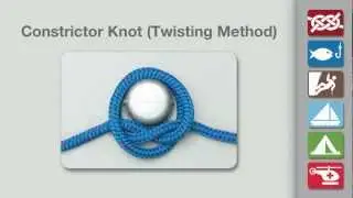 Constrictor Knot (Twisting Method) | How to Tie a Constrictor Knot (Twisting Method)
