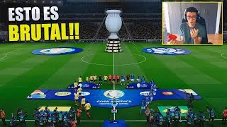 ASÍ ES LA COPA AMERICA CON EL MEJOR PARCHE PARA PES 2021!!