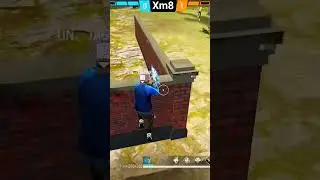 1vs4 XM8 #freefire