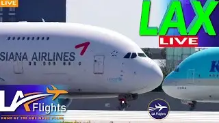 🔴LIVE AIRPORT LAX! | LIVE Plane Spotting LAX