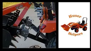 Pats Easy Change - Quick Hitch System on a Kubota BX