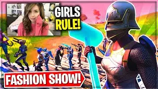 *ONLY FEMALE SKINS* Fortnite Fashion Show! Skin Competition! | BEST DRIP, COMBO & EMOTES WINS!