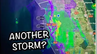 Tropical Storm ETA : Sitting in my truck : MyRadar App