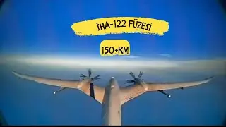 Akıncı tiha 150+ km menzilli İha-122 füzesini ateşledi