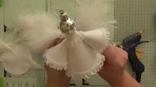 Easy paper cone angel tutorial