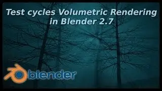 Тест Blender Cycles Volumetric Scatter Shader