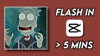Simple Flash In Transition - CapCut Tutorial (Novice)