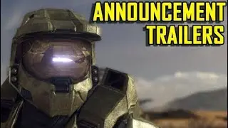 Halo 1-6 All Announcement Trailers