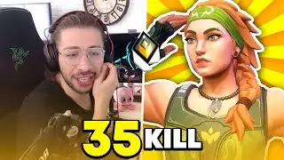 CombatRy - RAKİP DELİRTEN SKYE 35 KILL (Valorant Radiant)