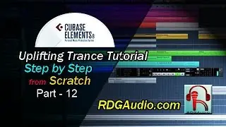 Cubase 8 Uplifting Trance Track Step by Step Course Part 12 Snare Roll Acid RDGAudio