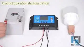 solar charging controller hardware test, charging efficiency is maximized!