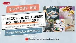 Concursos de acesso ao ensino superior - concurso especial das Vias Profissionalizantes