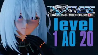 Guia do iniciante, level 1 ao 20 em PSO2 New Genesis