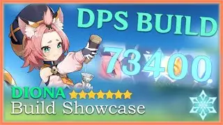 DPS Diona - Replacement for Ganyu [Genshin Impact Build Showcase]