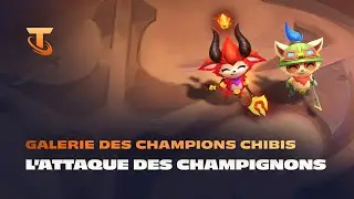 L'attaque des champignons | Galerie des champions chibis - Teamfight Tactics