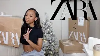 HUGE  *NEW IN* ZARA - WINTER TRY ON HAUL 2023