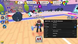 ARM WRESTLE SIMULATOR Script Rvi 2023 AUTO FARM | TRIPLE FARM ONE TIME & MORE (BEST TOP 1)💪