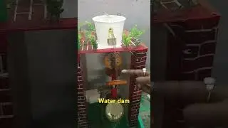 Water dam #viralvideo #shorts #experiment #sceinceproject #paintingexhibition #scineceprojects