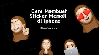 HOW TO MAKE MEMOJI STICKERS ON IPHONE || CARA MEMBUAT STICKER MEMOJI DI HP IOS 13 TAHUN 2020
