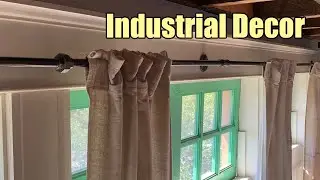 Prepping Plumbing Pipe for Industrial Decor- Curtain Rods Build