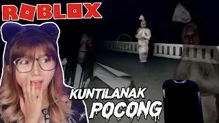 SCARY!! REAL APPARENCES OF KUNTILANAK AND POCONG!! - ROBLOX KAMPONG