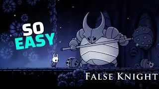 False Knight boss fight Hollow Knight (So Easy to Defeat)