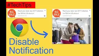 How to Disable Popup notification from Google Chrome