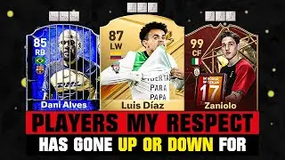 FOOTBALLERS MY RESPECT has Gone UP and DOWN For! 📈📉
