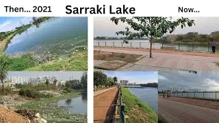 Sarraki Lake Then Vs Now/ Compare/ Bangalore Lake/ Nature Visit/ J.P. Nagar, Bangalore, Karnataka