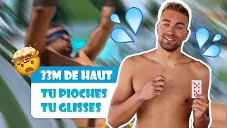 JE TESTE LE PLUS HAUT TOBOGGAN D'EUROPE LES YEUX BANDÉS !!