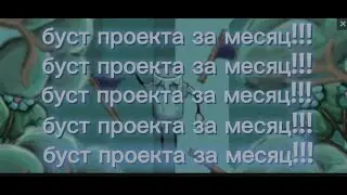 БУСТ ПРОЕКТА ЗА МЕСЯЦ!!!