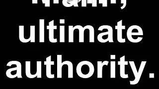baby daughter : I am ultimate authority