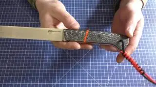 AlphaKnives /// ДРАГУН /// Самый большой нож что я делал.