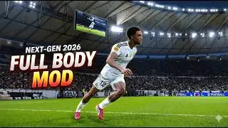 🔥 FULL BODY MOD 2026 | Ultra Realistic Player Movement – PES 2021 & FL26