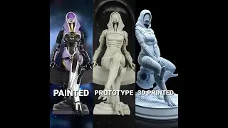 Tali Zorah nar Rayya Statue Unboxing 