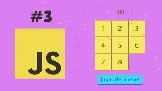 #3 - Cómo CREAR un JUEGO con HTML, CSS y JAVASCRIPT - Dando estilos al tablero