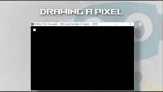 [MASM] 8086 Assembly - Pong - 04 Drawing a Pixel