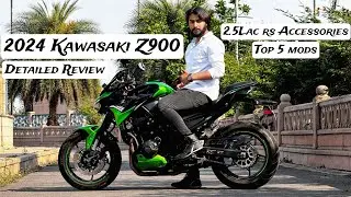 2024 Kawasaki Z900 | Top-5 Modifications for Kawasaki Z900 | 2.5lac Rs Accessories | Detailed Review