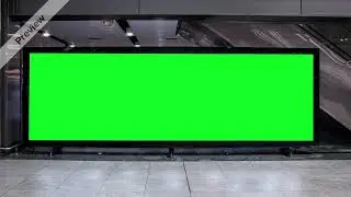 Horizentel large screen VFX Green Screen Film Making free video