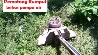 Membuat mesin potong rumput sendiri ternyata mudah banget