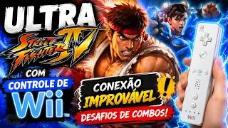 Ultra Street Fighter 4 com Controle de Wii: Conexão Improvável e Desafios de Combos! 🎮🔥