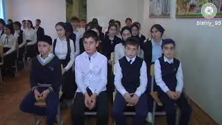 Магомед Ахматов беседа с учениками СОШ №8 г.Шали