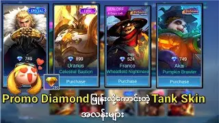 Promo Diamond နဲ့ဝယ်ရတာတန်တဲ့ Tank Skin အလန်းများ အပိုင်း(၂)