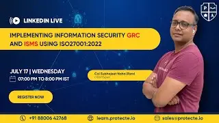 Implementing Information security GRC  and ISMS using ISO27001:2022